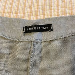 Women’s handmade linen top